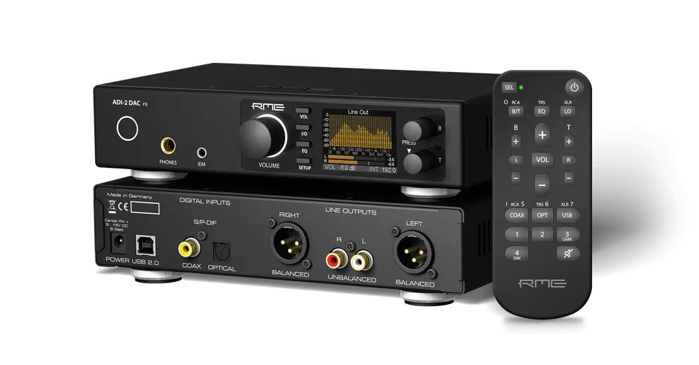 ЦАП и усилитель для наушников RME ADI-2 DAC FS с пультом